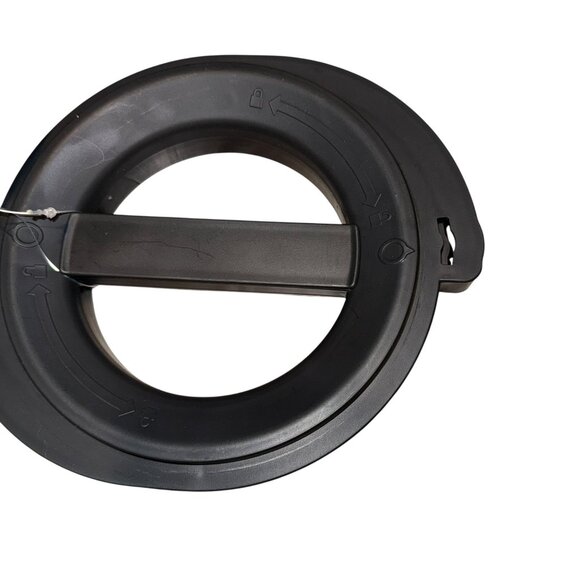 New Diggs Revol Charcoal Gray Small Kennel Puppy Locking Handle Dog Crate Part - Picture 3 of 4